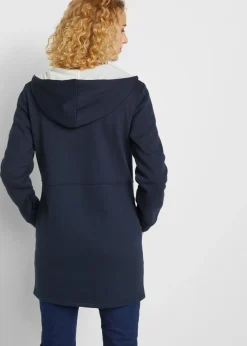 Chaqueta de chándal larga con capucha