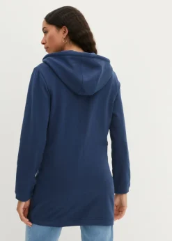 Chaqueta de chándal larga con bolsillos con cremallera