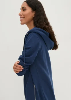 Chaqueta de chándal larga con bolsillos con cremallera