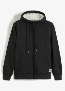 Chaqueta de chándal térmica con forro térmico suave