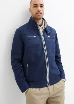 Chaqueta de entretiempo con forma de cazadora y cuello alto