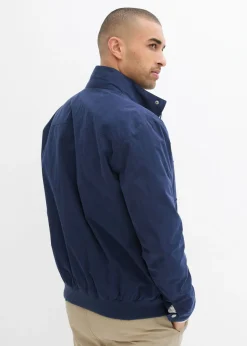 Chaqueta de entretiempo con forma de cazadora y cuello alto