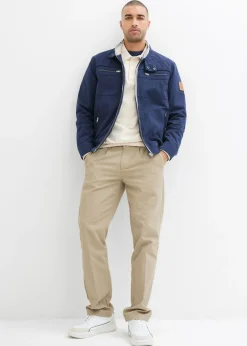 Chaqueta de entretiempo con forma de cazadora y cuello alto