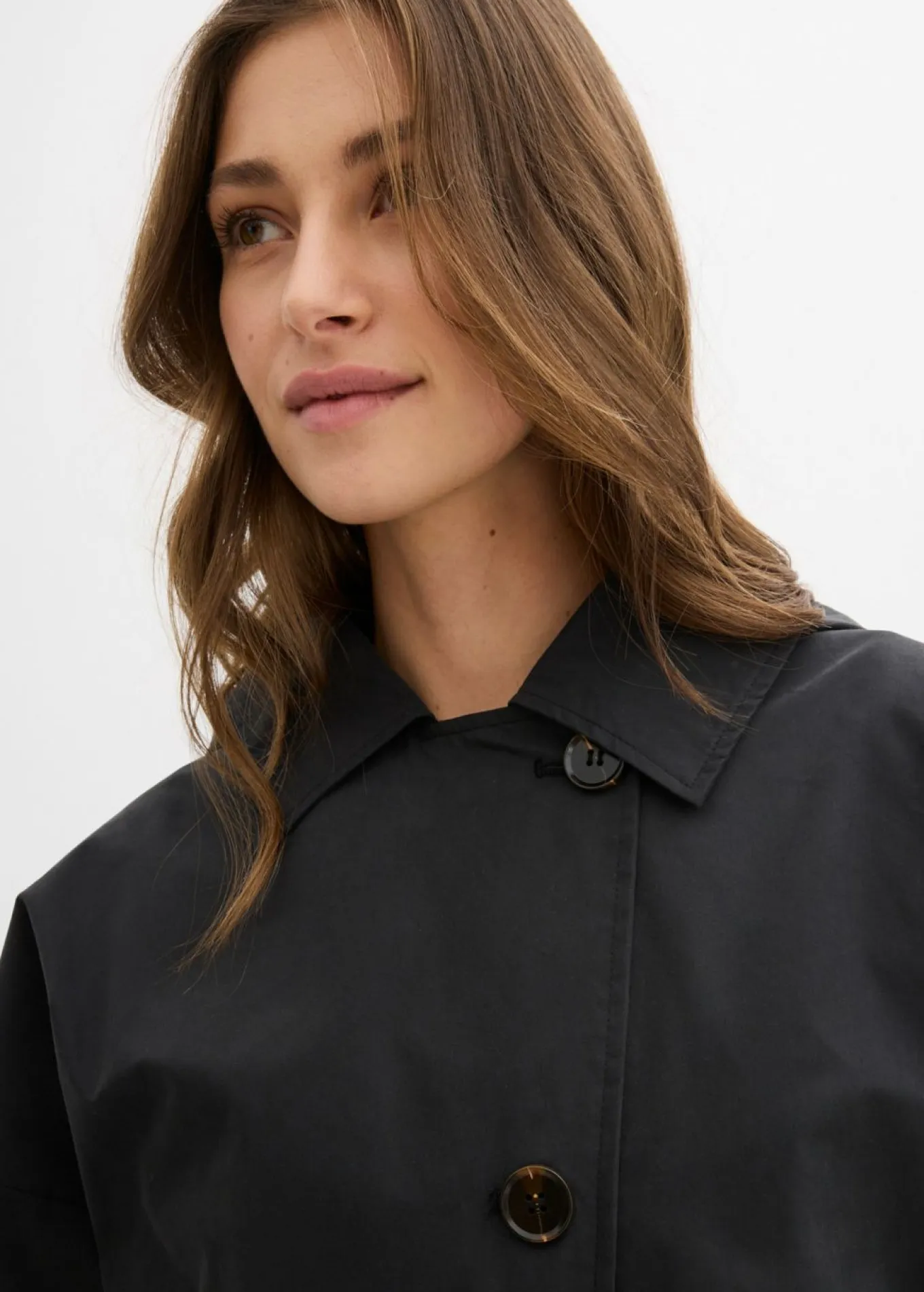 Chaqueta de entretiempo oversize