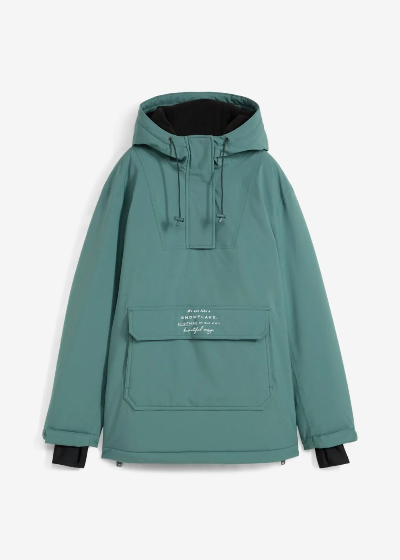 Chaqueta de esquí impermeable funcional con forro polar