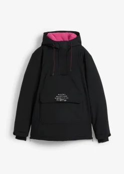 Chaqueta de esquí impermeable funcional con forro polar