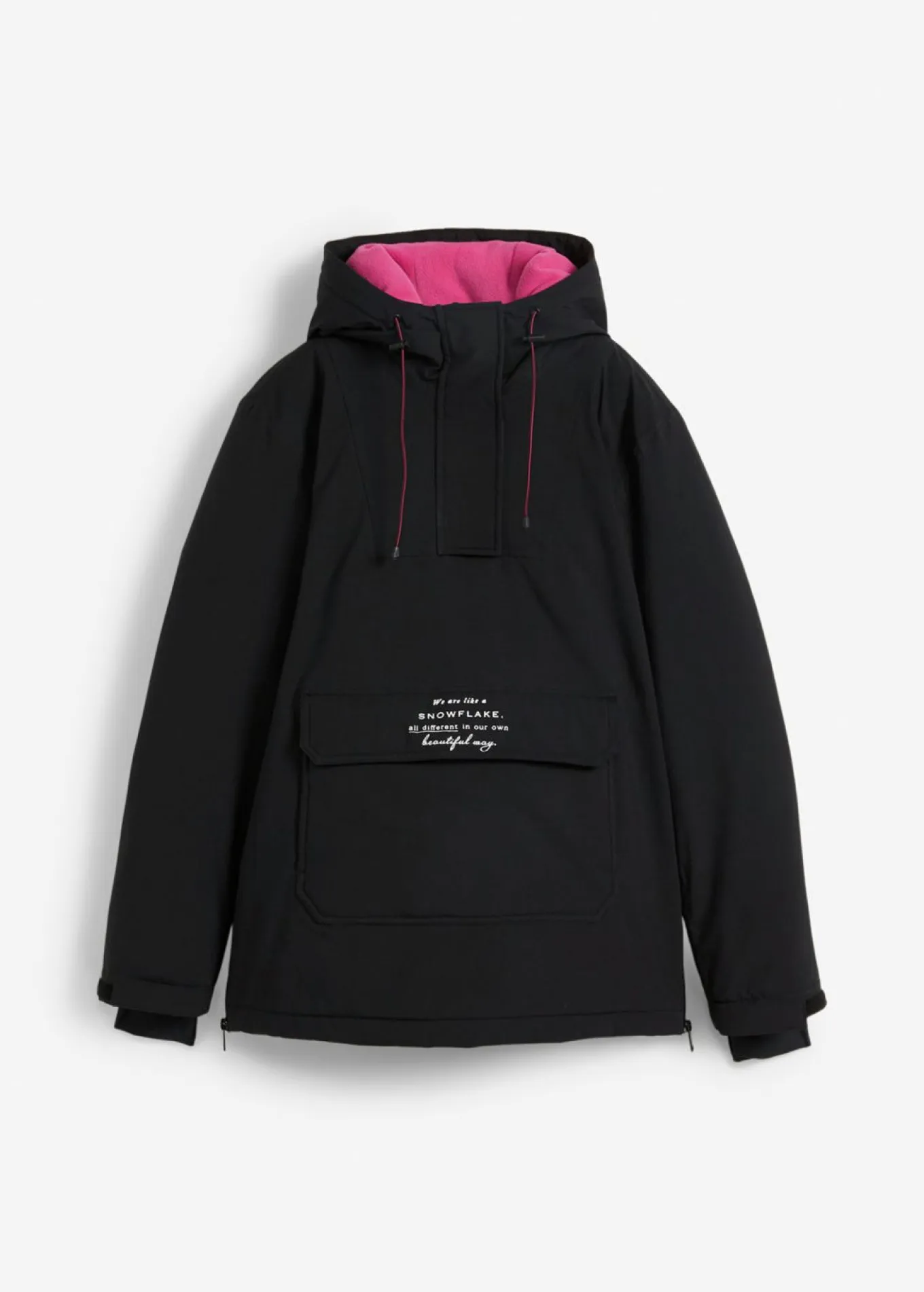 Chaqueta de esquí impermeable funcional con forro polar