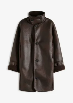 Chaqueta de imitación de piel de cordero