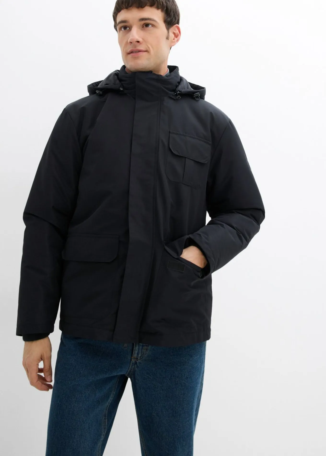 Chaqueta de invierno 3 en 1 con forro polar interior desmontable