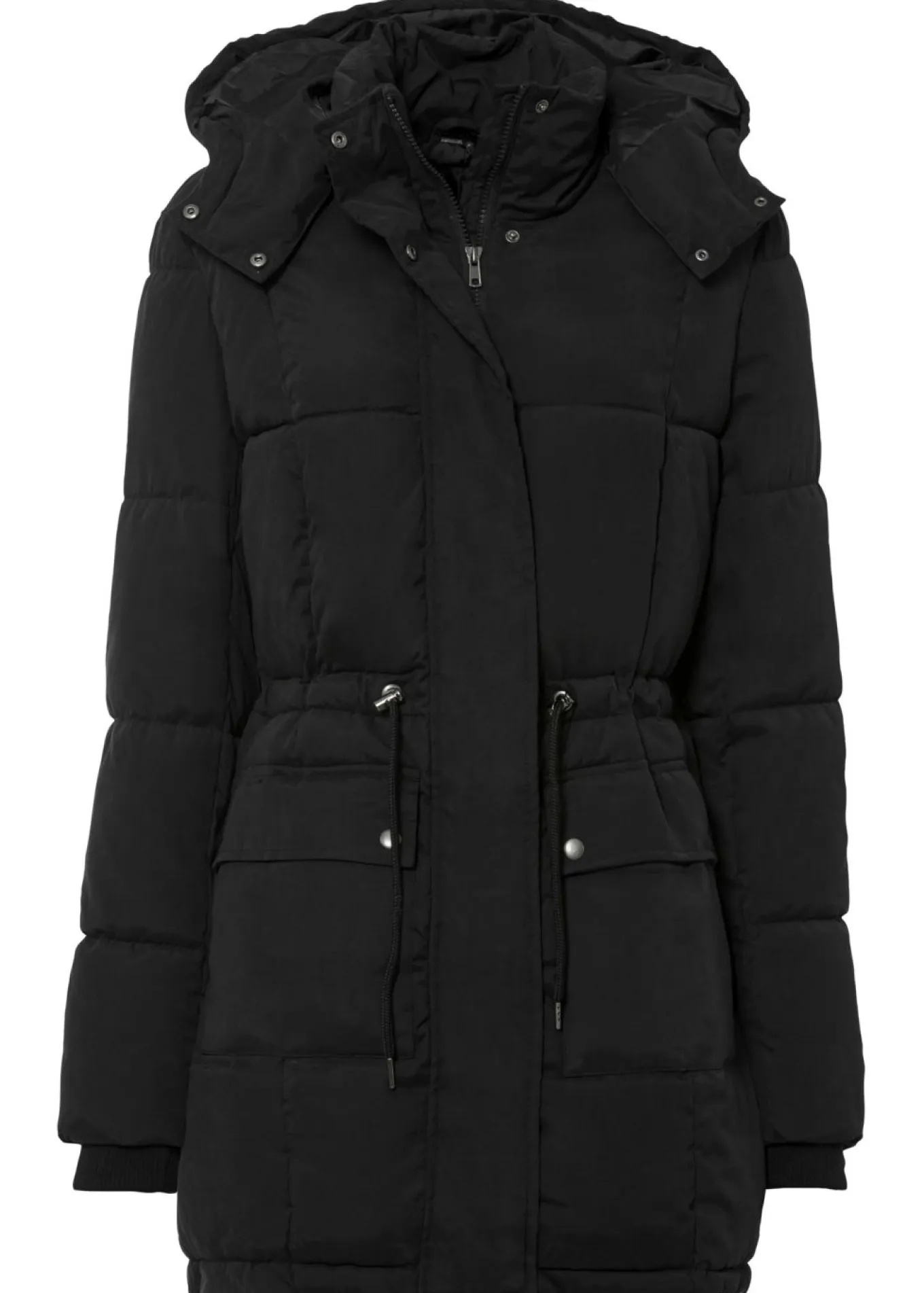 Chaqueta de invierno con cintura ajustable