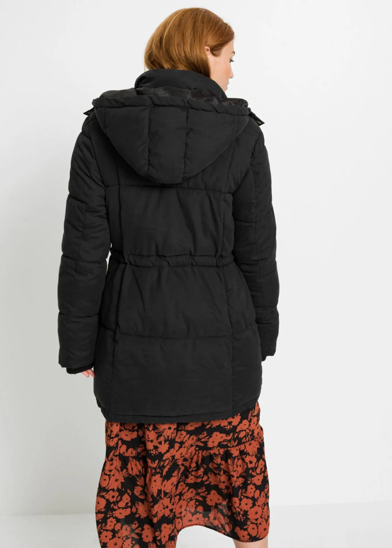 Chaqueta de invierno con cintura ajustable