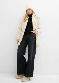 Chaqueta de invierno con cintura ajustable