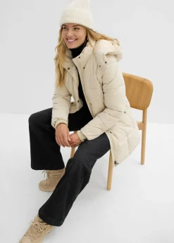 Chaqueta de invierno con cintura ajustable