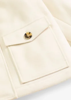 Chaqueta de invierno con aspecto de lana