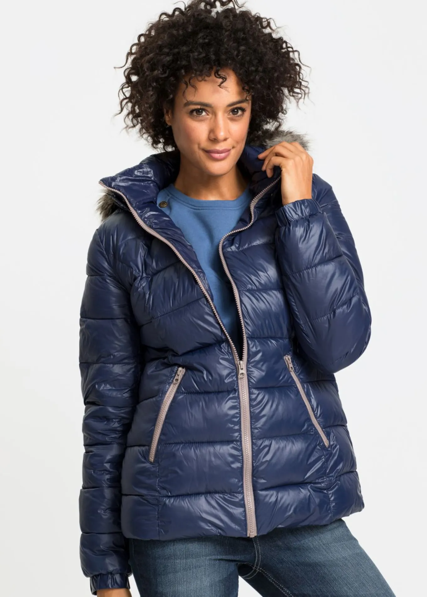 Chaqueta de invierno con capucha