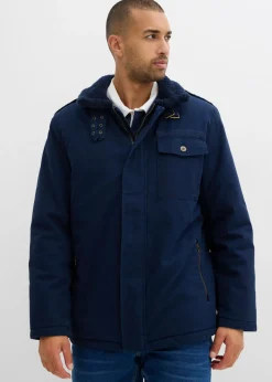Chaqueta de invierno de algodón puro con forro polar