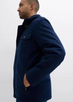 Chaqueta de invierno de algodón puro con forro polar