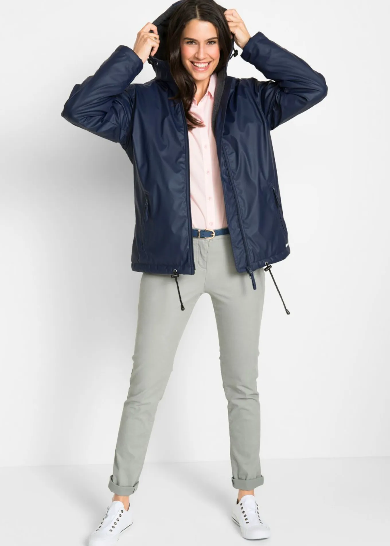 Chaqueta de invierno ligeramente acolchada