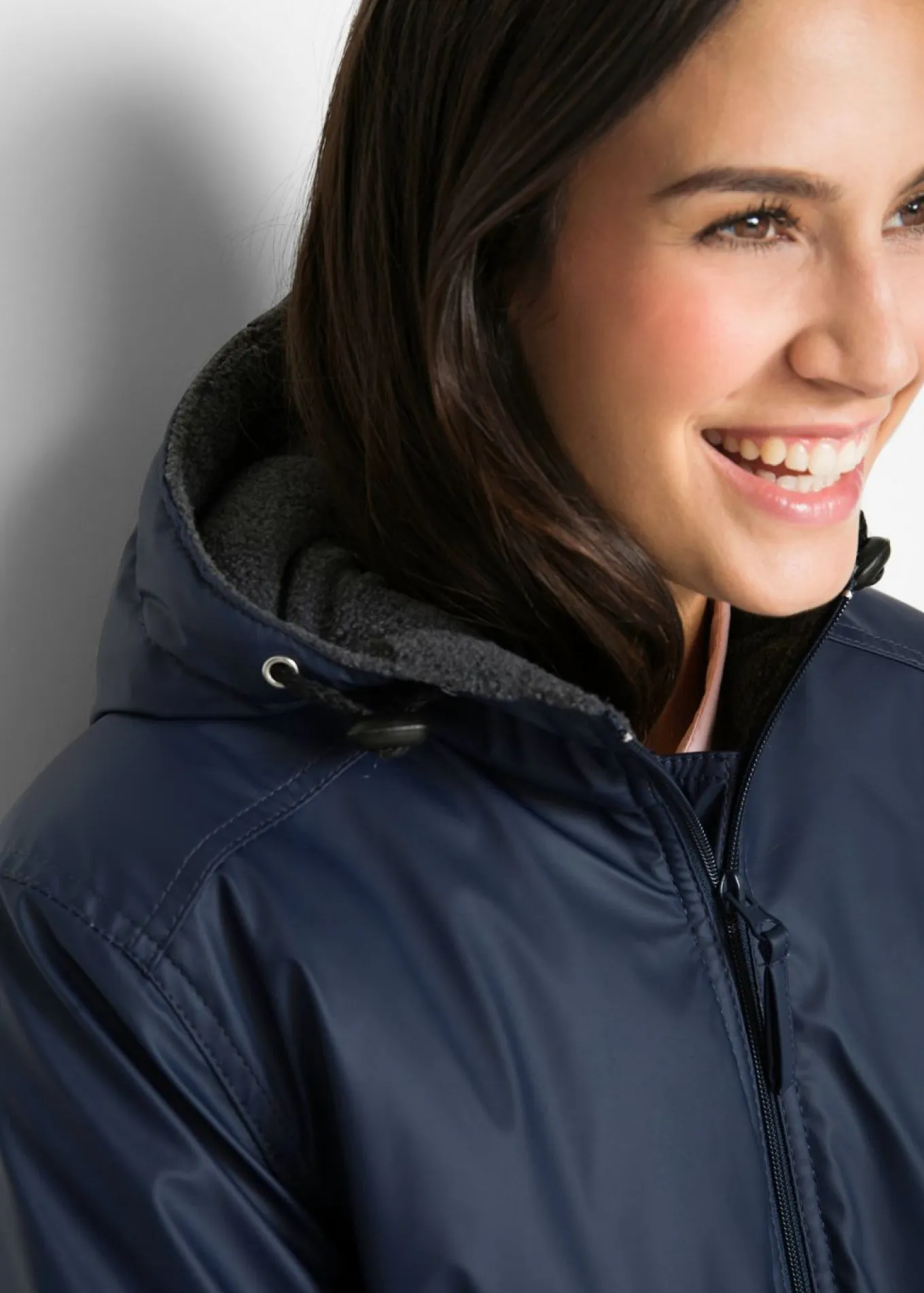 Chaqueta de invierno ligeramente acolchada