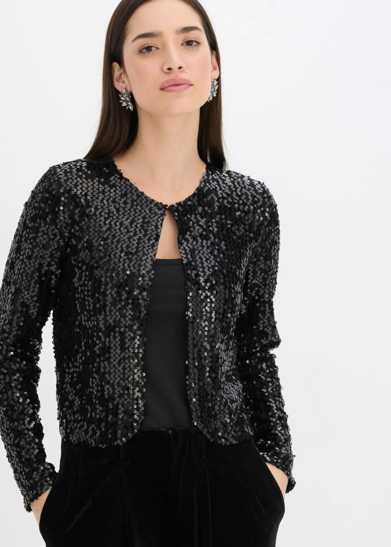 Chaqueta de lentejuelas