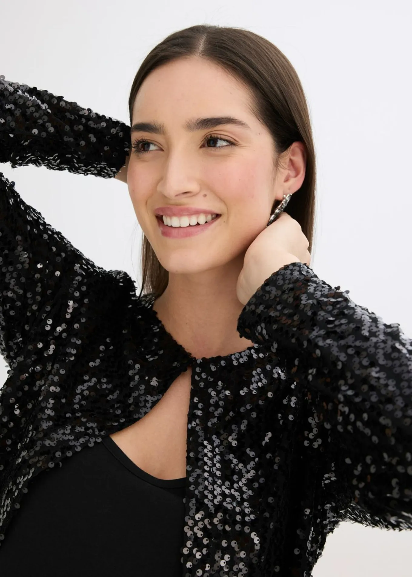 Chaqueta de lentejuelas