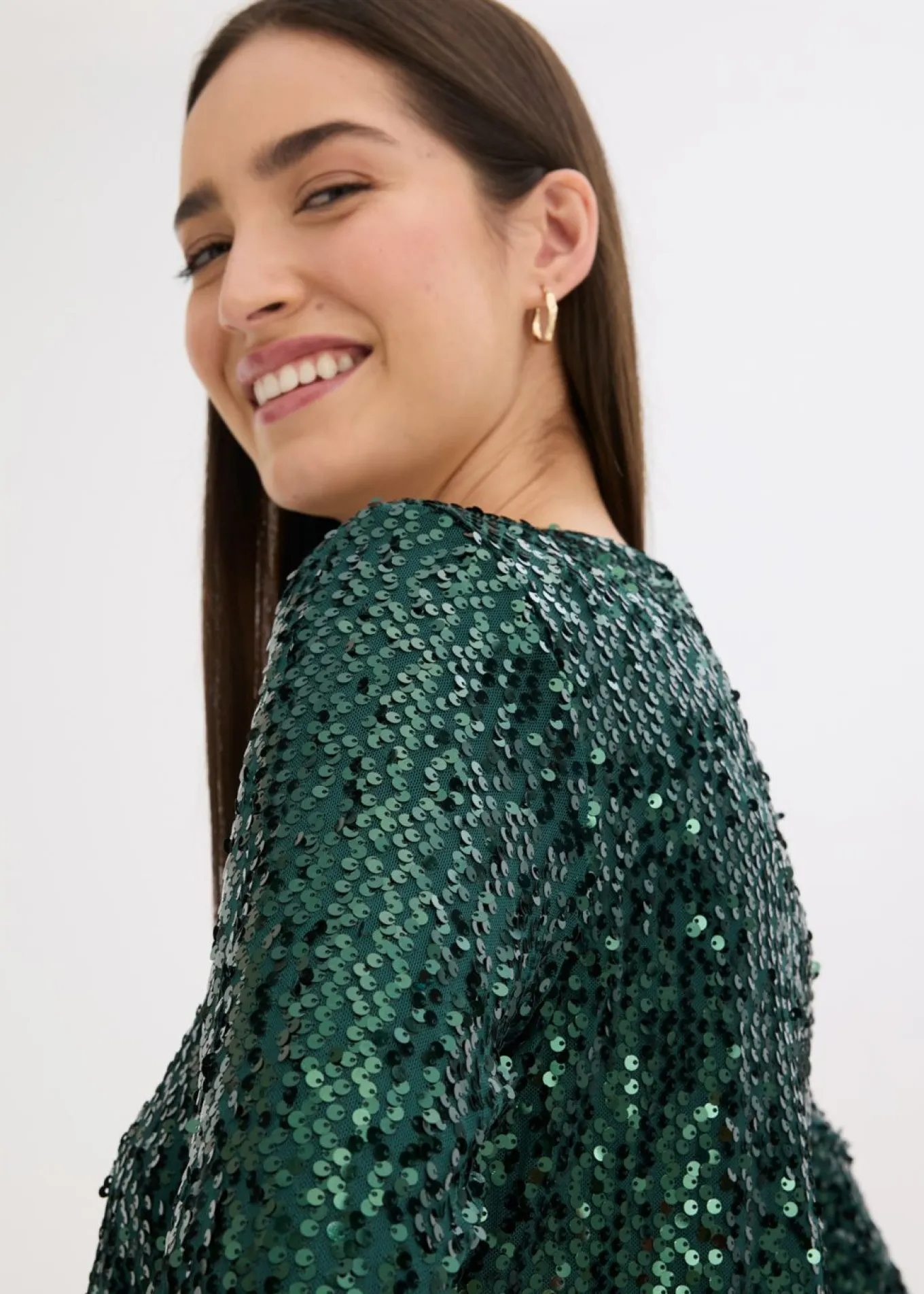 Chaqueta de lentejuelas