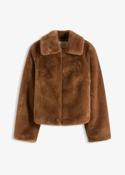 Chaqueta de pelo sintético
