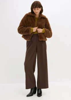Chaqueta de pelo sintético