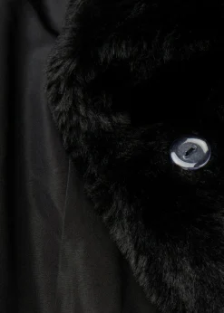 Chaqueta de pelo sintético