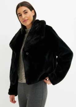 Chaqueta de pelo sintético
