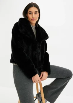 Chaqueta de pelo sintético