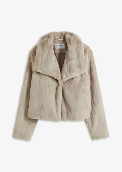 Chaqueta de pelo sintético