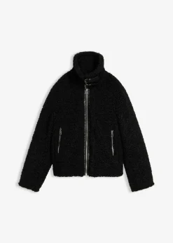 Chaqueta de pelo sintético