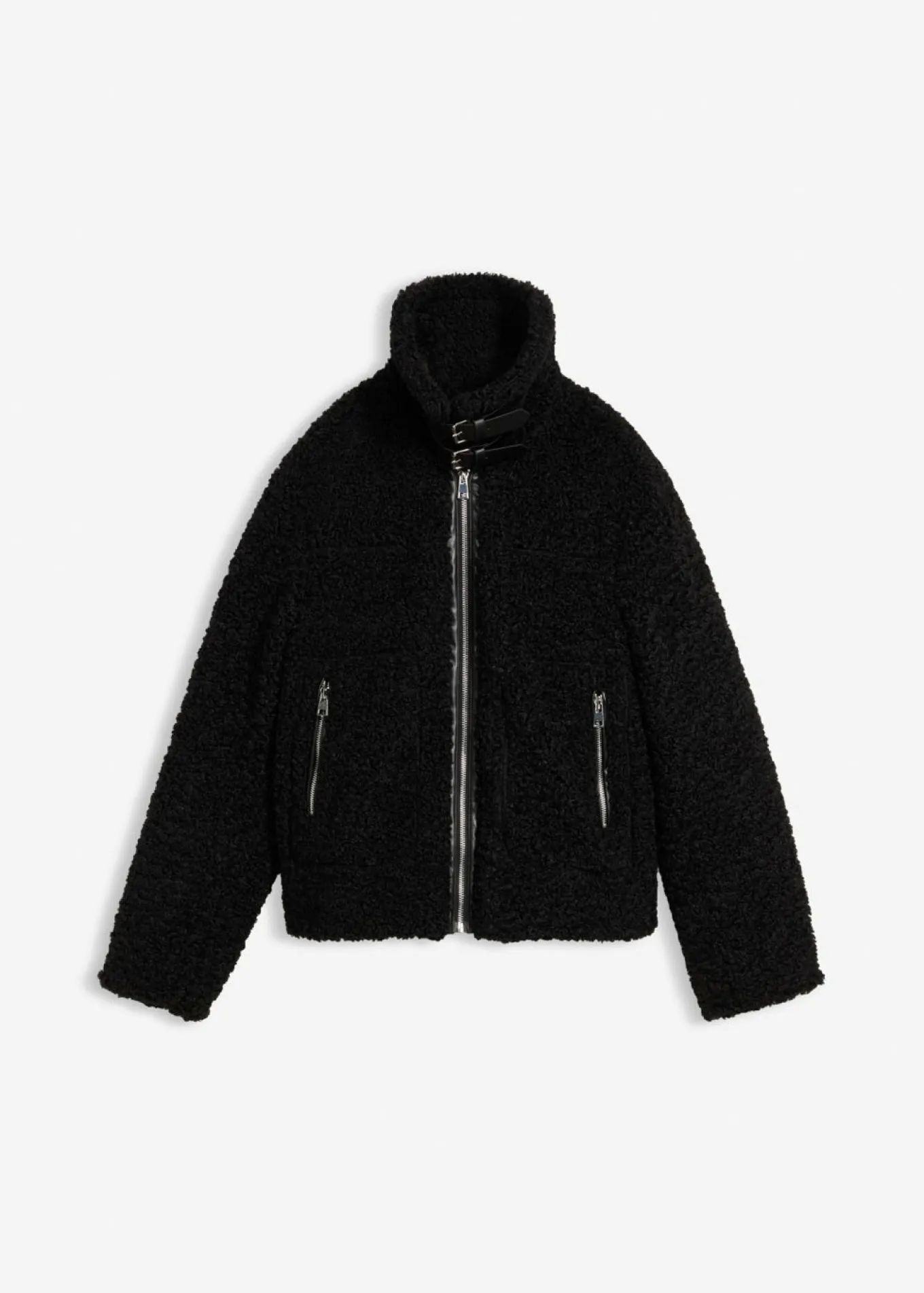 Chaqueta de pelo sintético