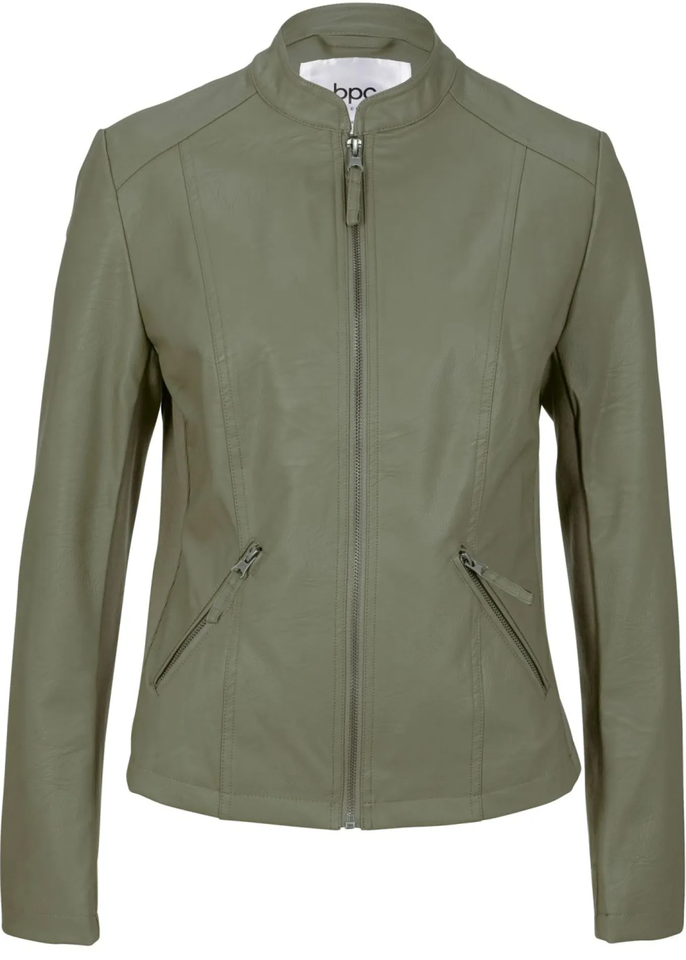 Chaqueta de piel sintética de viscosa pura