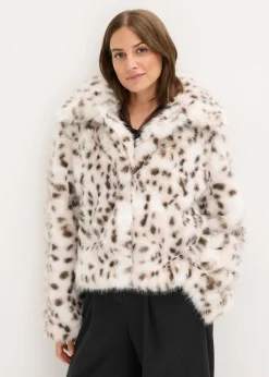 Chaqueta de piel sintética