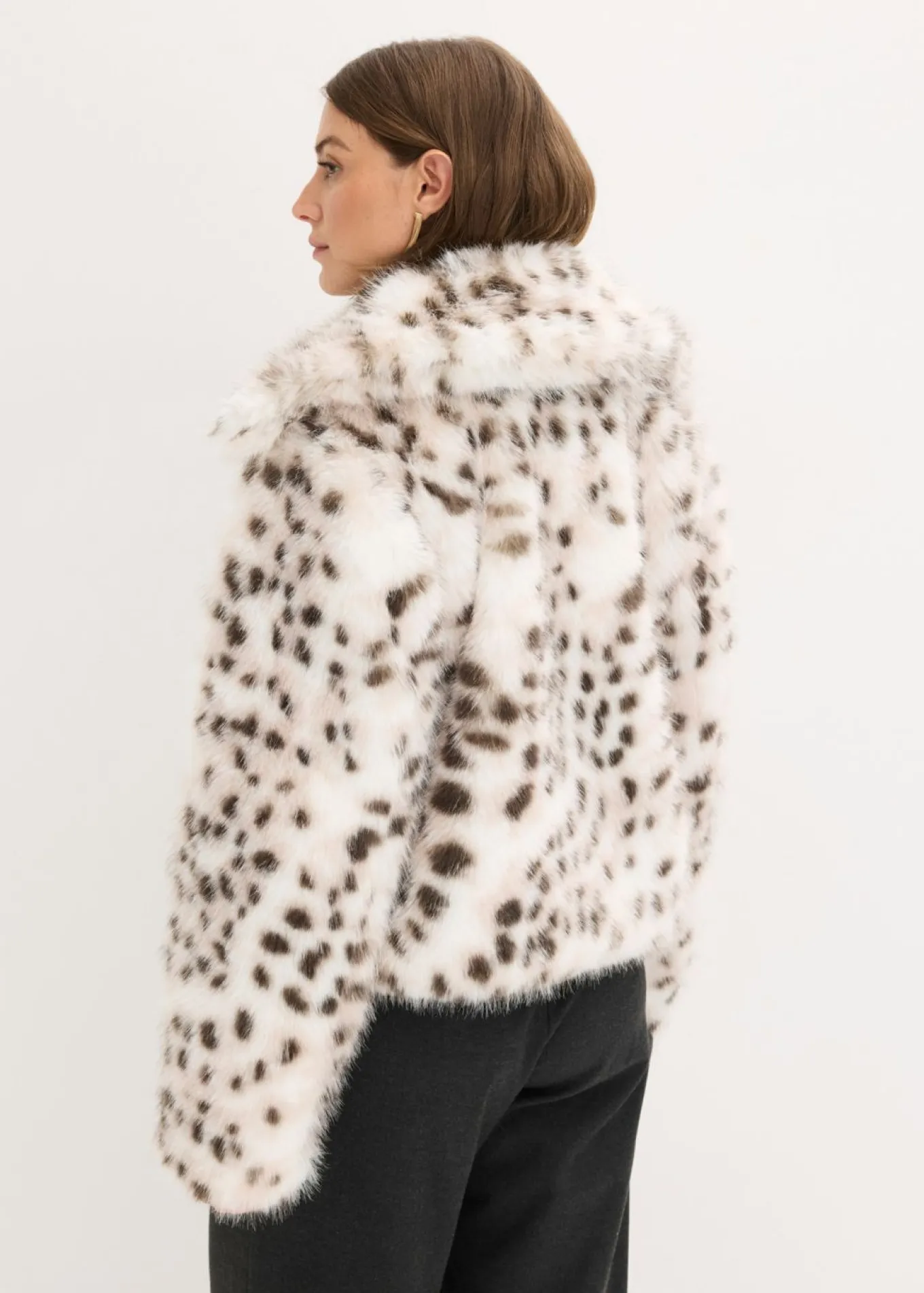 Chaqueta de piel sintética