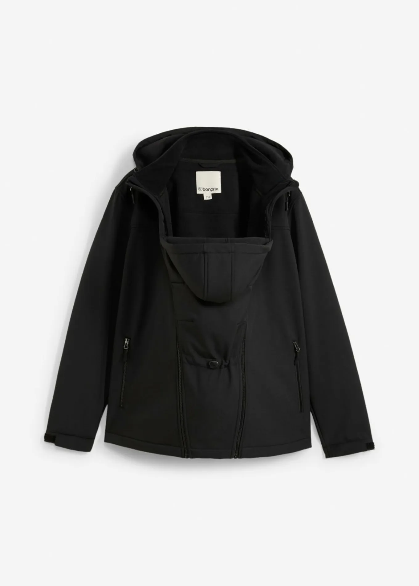 Chaqueta de porteo 2 en 1 para hombre con inserto de porteo