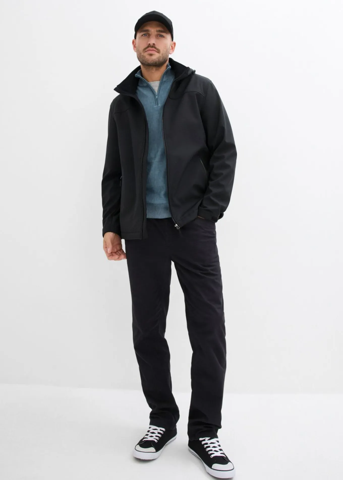 Chaqueta de porteo 2 en 1 para hombre con inserto de porteo
