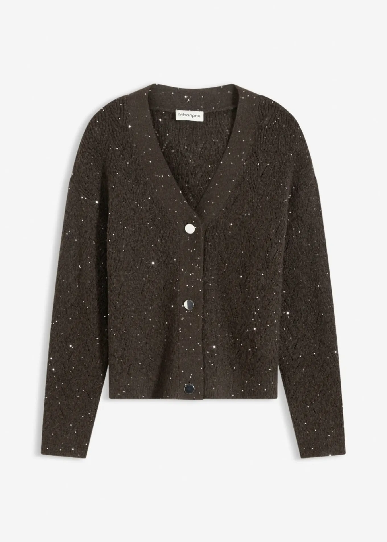 Chaqueta de punto ajour