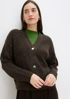 Chaqueta de punto ajour