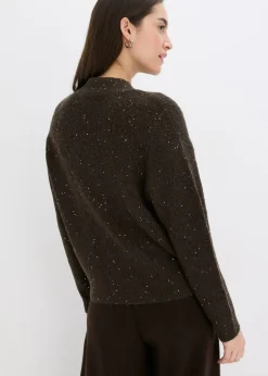 Chaqueta de punto ajour