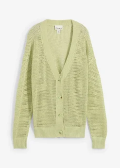 Chaqueta de punto ajour