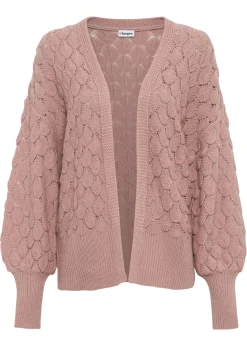Chaqueta de punto ajour