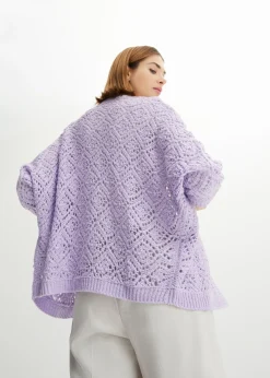 Chaqueta de punto ajour