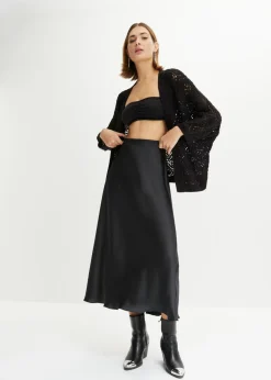 Chaqueta de punto ajour