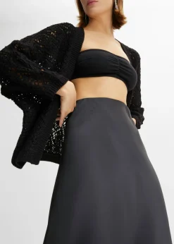 Chaqueta de punto ajour