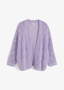 Chaqueta de punto ajour