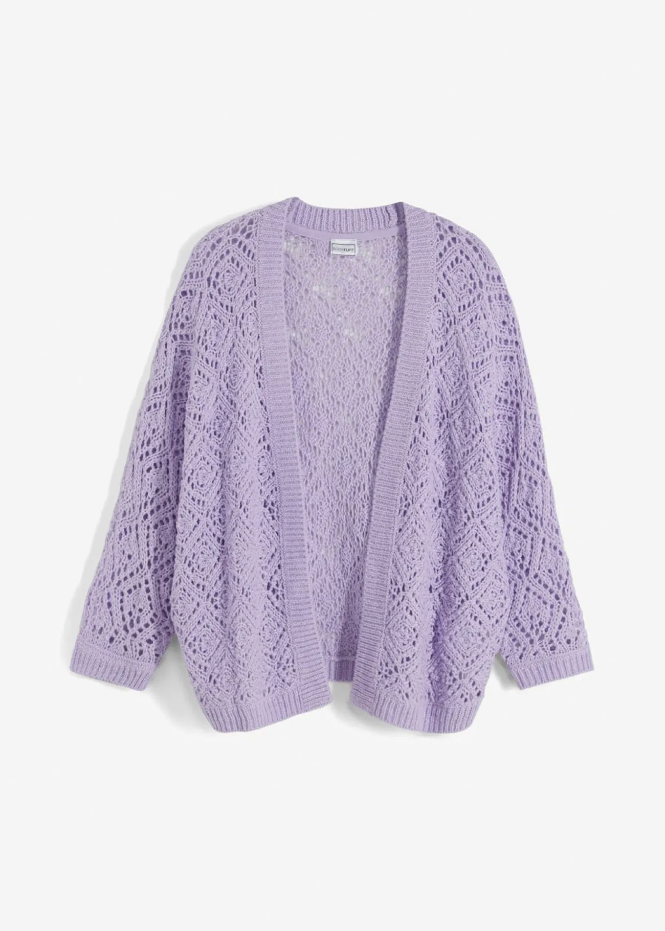 Chaqueta de punto ajour