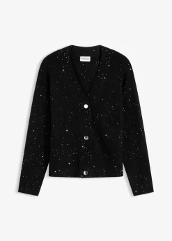 Chaqueta de punto ajour